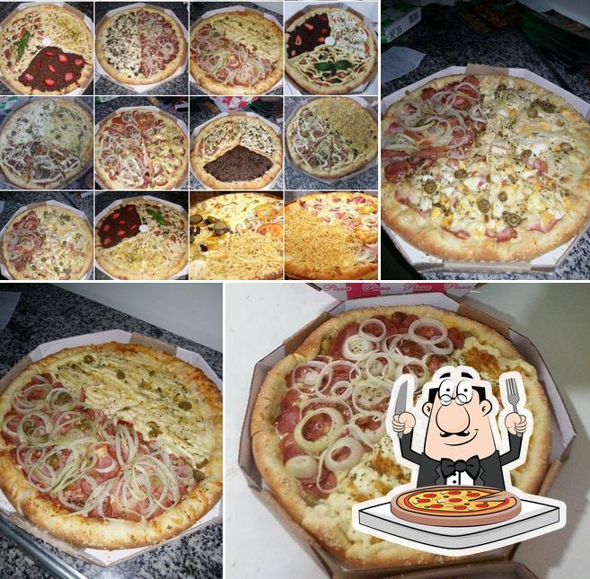 Escolha pizza no Pizzaria Napolis Tangará da Serra -MT