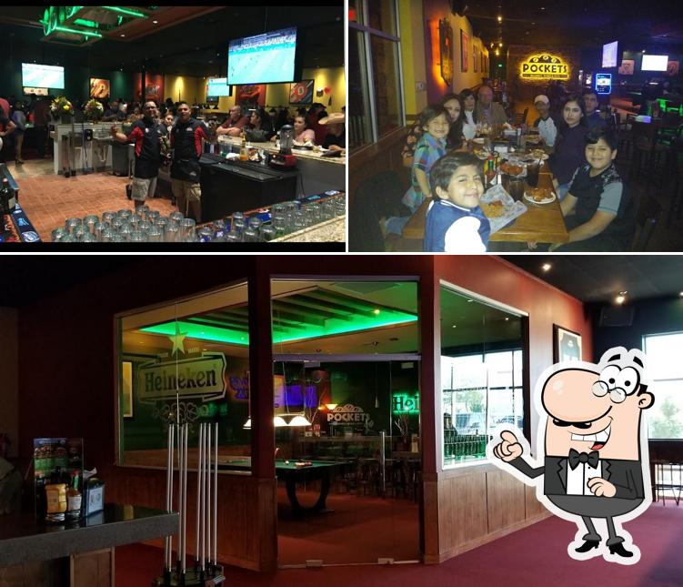 Pockets Billiards, Wings & Beer, 13650 Eastlake Blvd in Horizon City