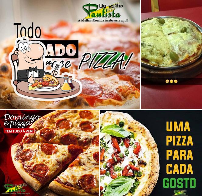 Escolha pizza no Esfiha Paulista