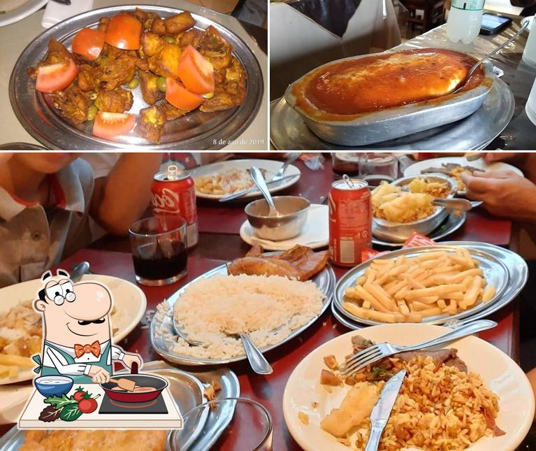 Curry de frango em Restaurante Feijão de Corda Santo André