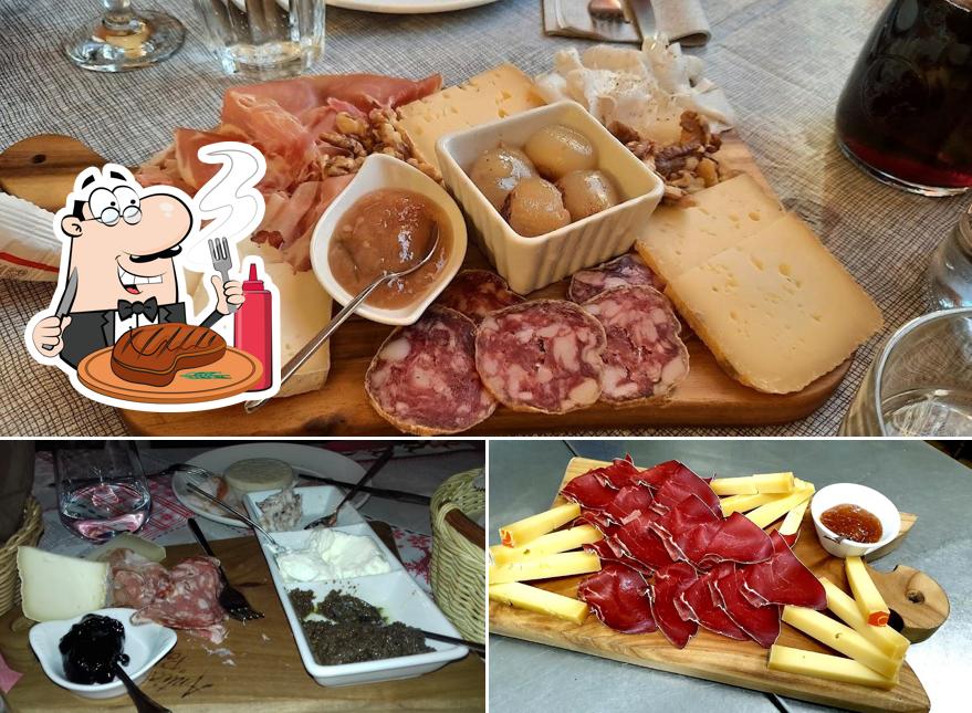 Antica Trattoria Ponte di Pino offre piatti di carne