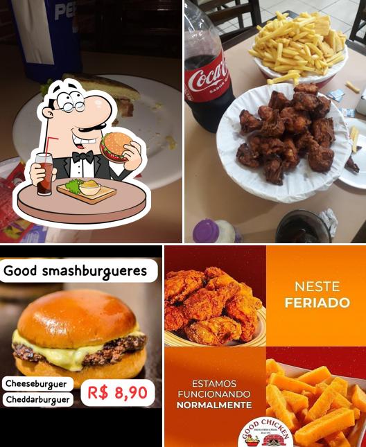 Hambúrguer em Good Chicken