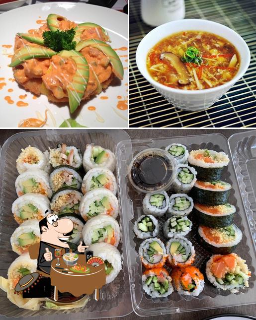 Food at Ichiban Sushi&Wok