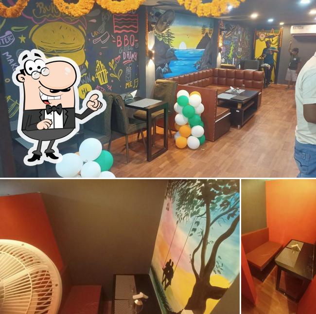 The interior of Krafty Kitchen