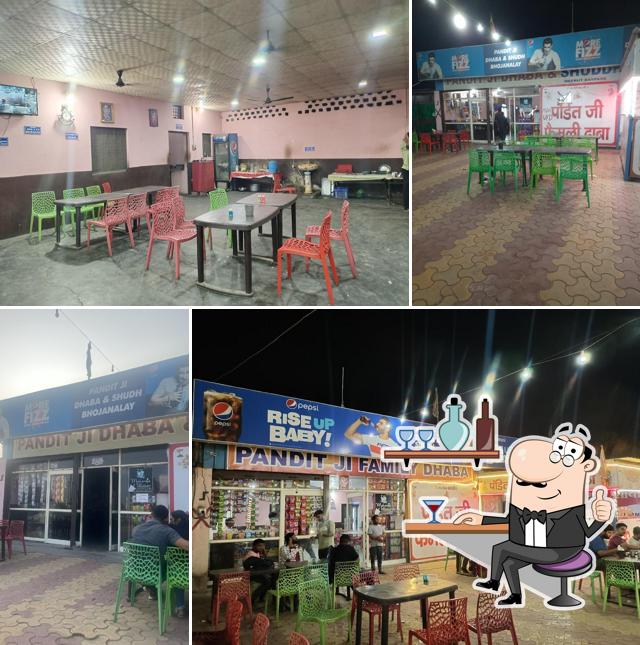 Check out how PANDIT JI DHABA AND SHUDDH BHOJNAALAY looks inside