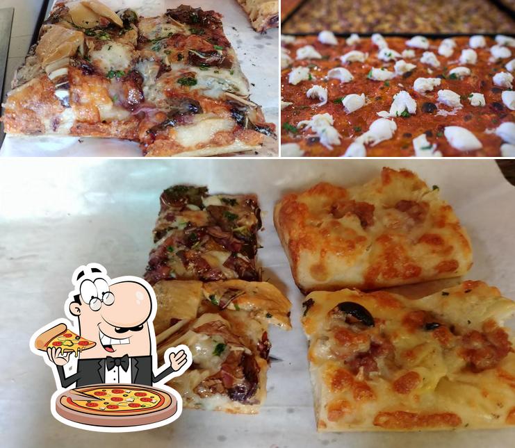 Prueba una pizza en Spizzettiamo Pizzeria, Arancineria e Gastronomia a Formello