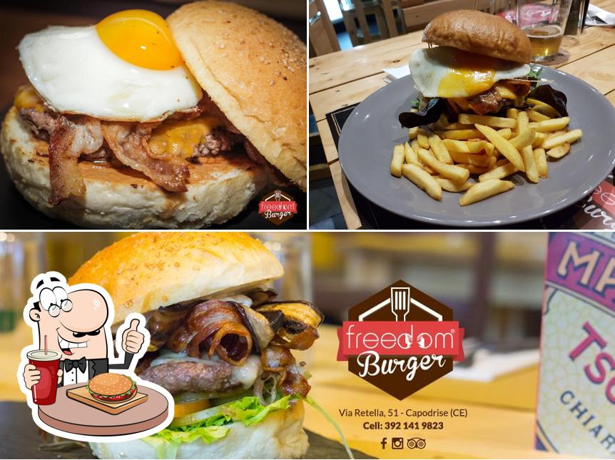 Concediti un bell'hamburger a O' Boss Re Taglier
