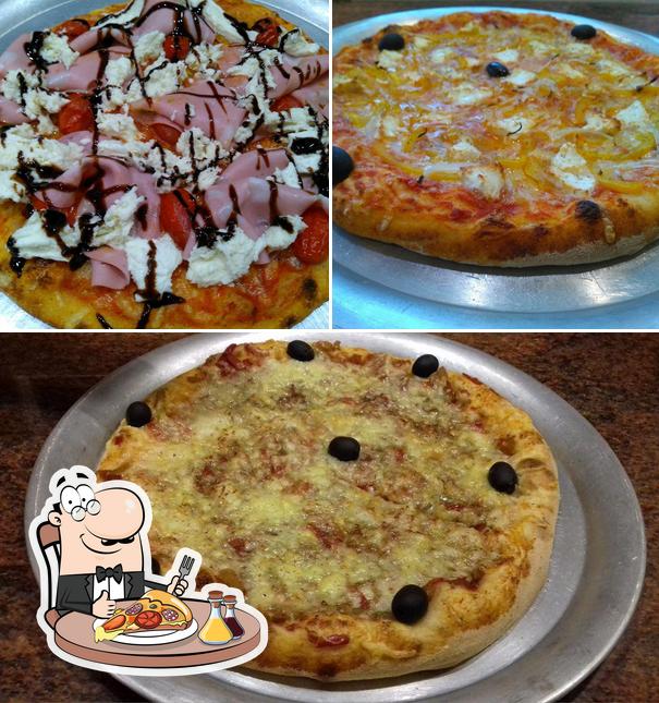 Choisissez différents types de pizzas