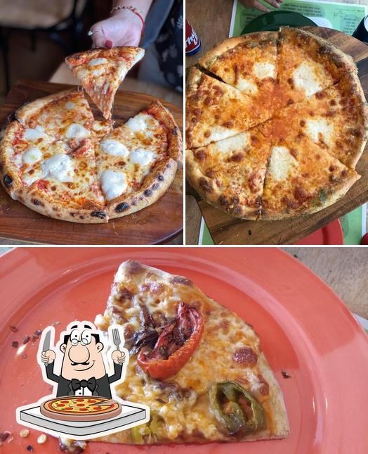 Try out different variants of pizza