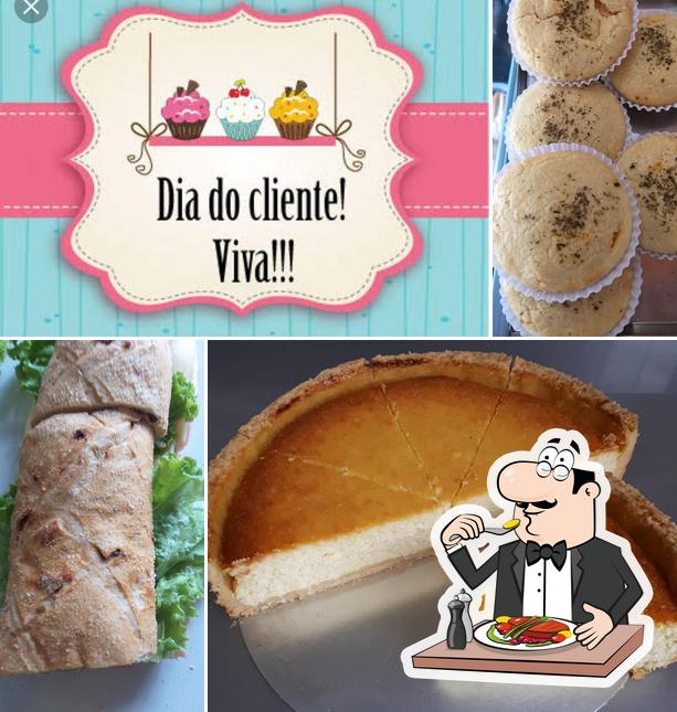 Comida em Panificadora Vitória Real