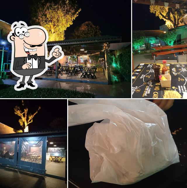 O interior do Da Roça