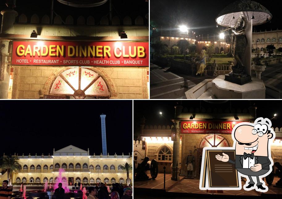 Check out the exterior of Garden dinner club