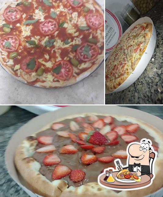 Experimente pizza no Pizzaria Vida Nova