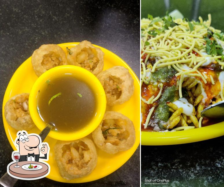 Food at Aryan Chat and Chappati Restaurant