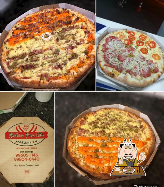 Experimente diversos variedades de pizza