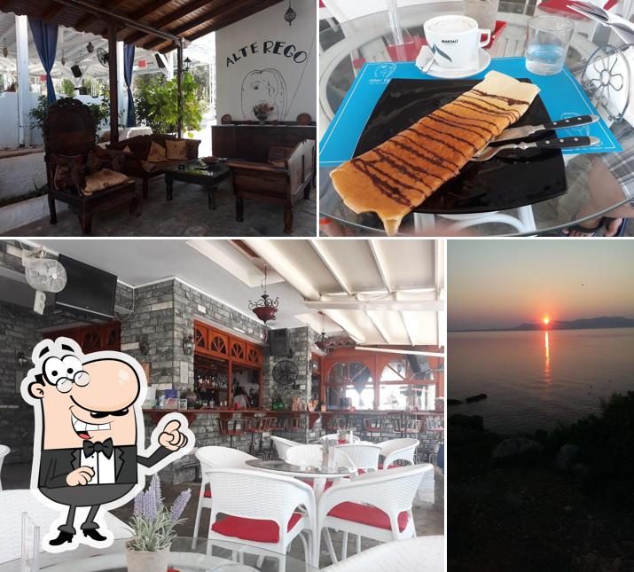 Наслаждайтесь видом , который открывается из "ALTEREGO BAR & RESTAURANT AGISTRI ISLAND"