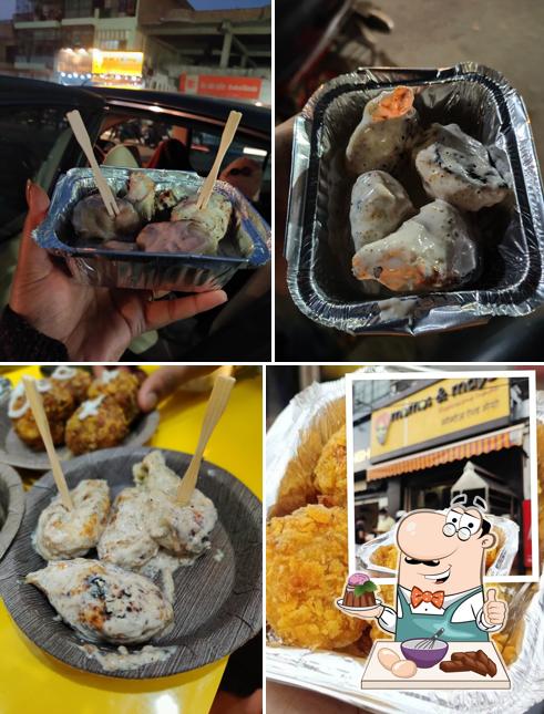 Momos & Mayo serves a variety of sweet dishes