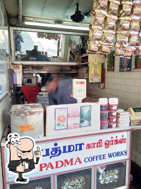 See the picture of N. Padma Coffee Works