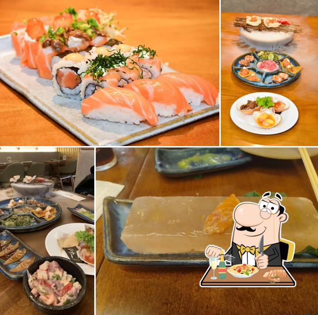 Platos en Hiatari Sushi Guarulhos