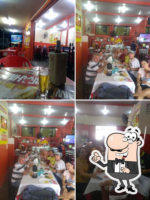 O interior do Restaurante Boa Sorte