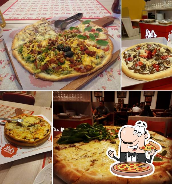 Experimente diversos tipos de pizza