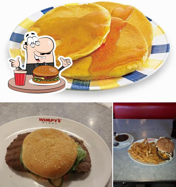 Commandez un hamburger à Wimpy's Diner