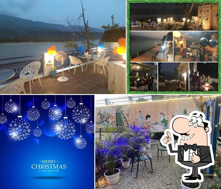 Here's a picture of HideOut Cafe, Rishikesh