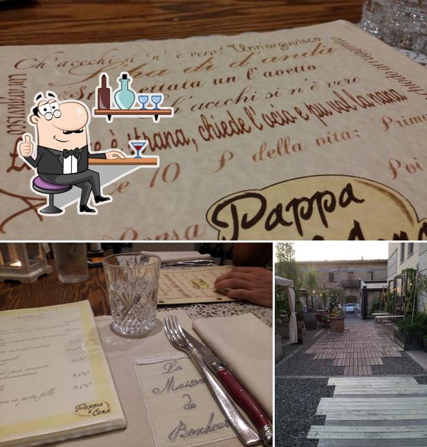 Gli interni di Pappa e Cena