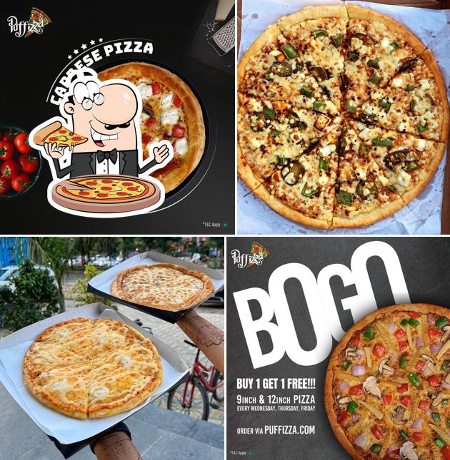 At XOXO CAFE, you can try pizza