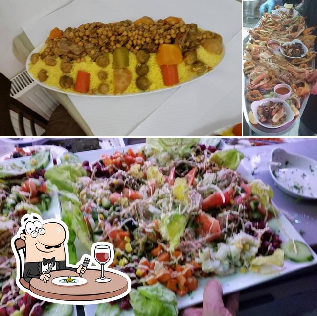 Food at Jouhara restaurant-poissonnerie-traiteur