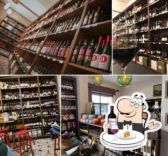 È gradevole prendersi un bicchiere di vino a Vinum
