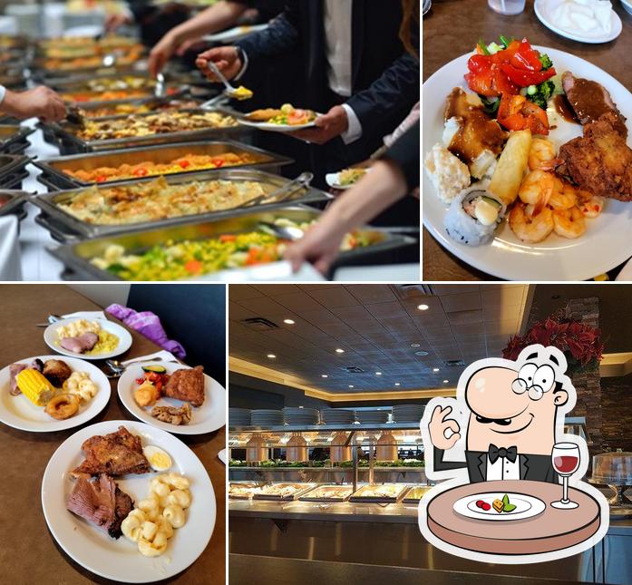 Food at Buffet Royale Carvery West
