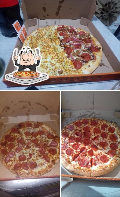 Order pizza at Little Caesars Pizza