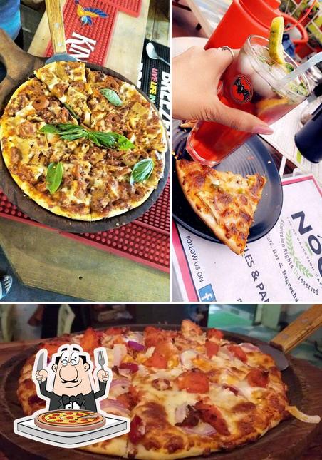 Get pizza at NOC (The No Objection Cafe & Bar)