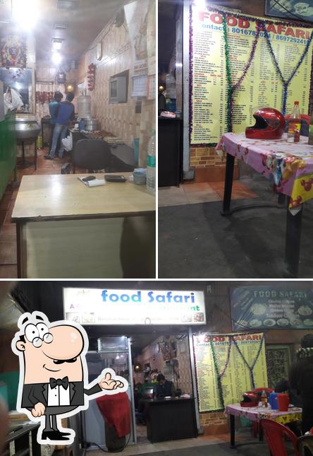 The interior of Food Safari
