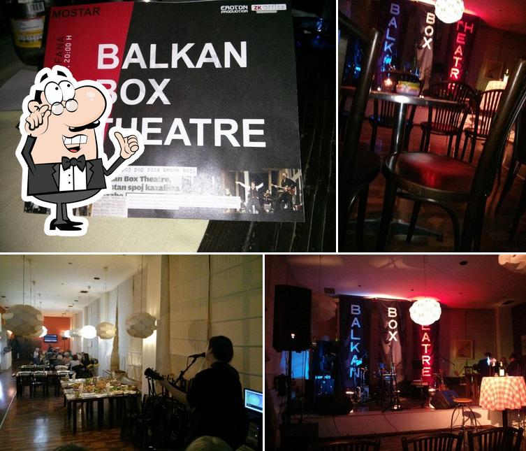 L'intérieur de bar&resto Pozorišna kafana