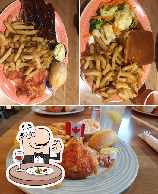Food at Swiss Chalet