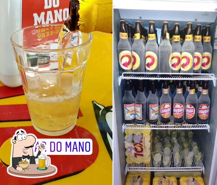 Peça um copo de cerveja leve ou escura