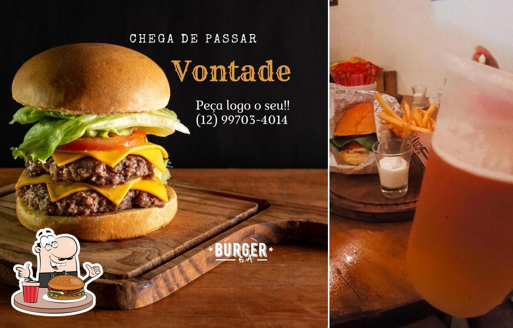 Consiga um hambúrguer no F.D.P burger e chopp