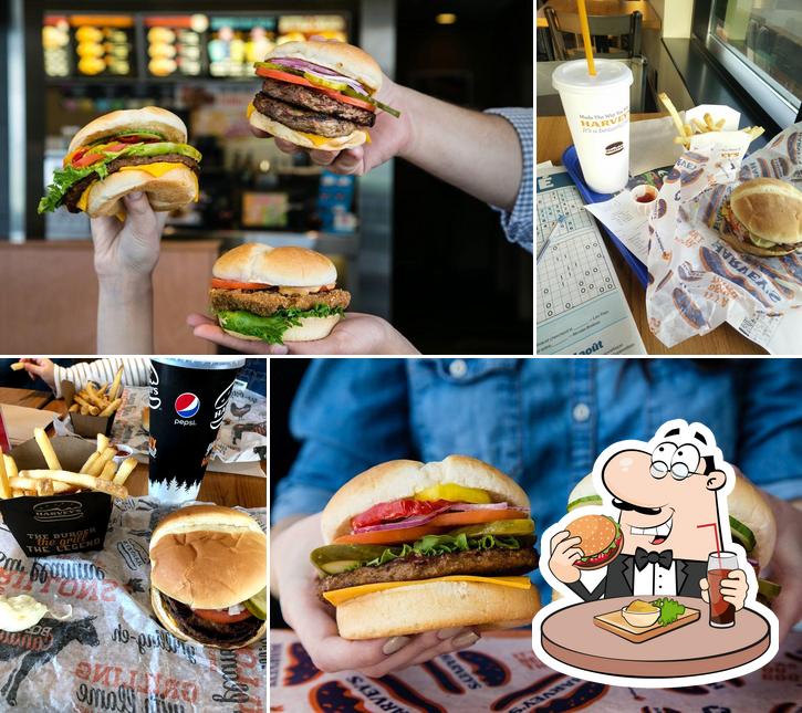 Faites-vous plaisir avec un hamburger à Harvey's