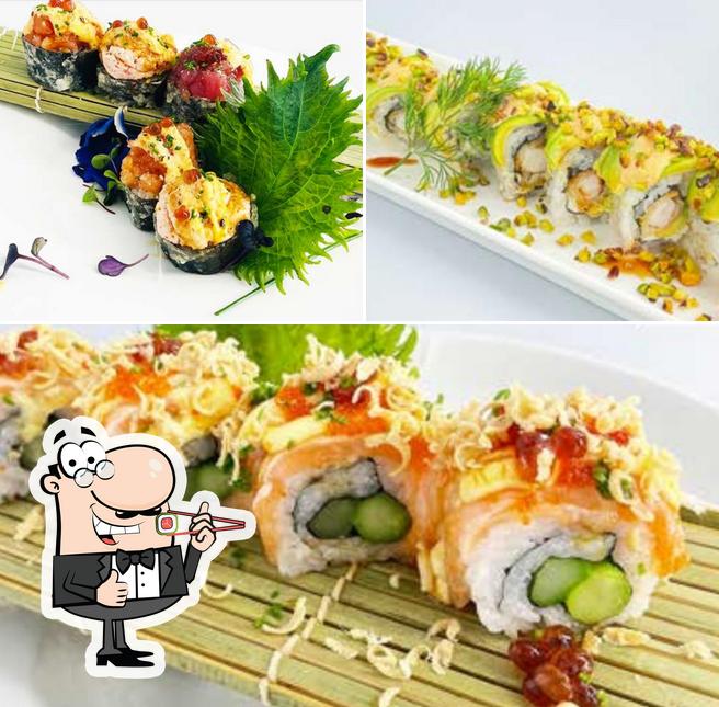 Scegli le varie opzioni di sushi