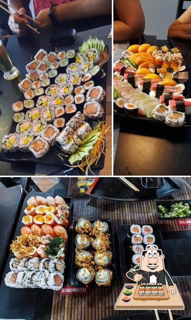 Presenteie-se com sushi no KINSEI SUSHI