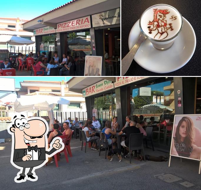 Dai un’occhiata alla immagine che presenta la interni e bevanda di Café Noir - Bar, Pizzeria, Ristorante