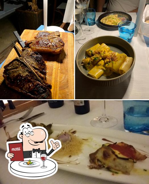 Cibo al Ristorante Moscabianca pure feeling restaurant & beach bar