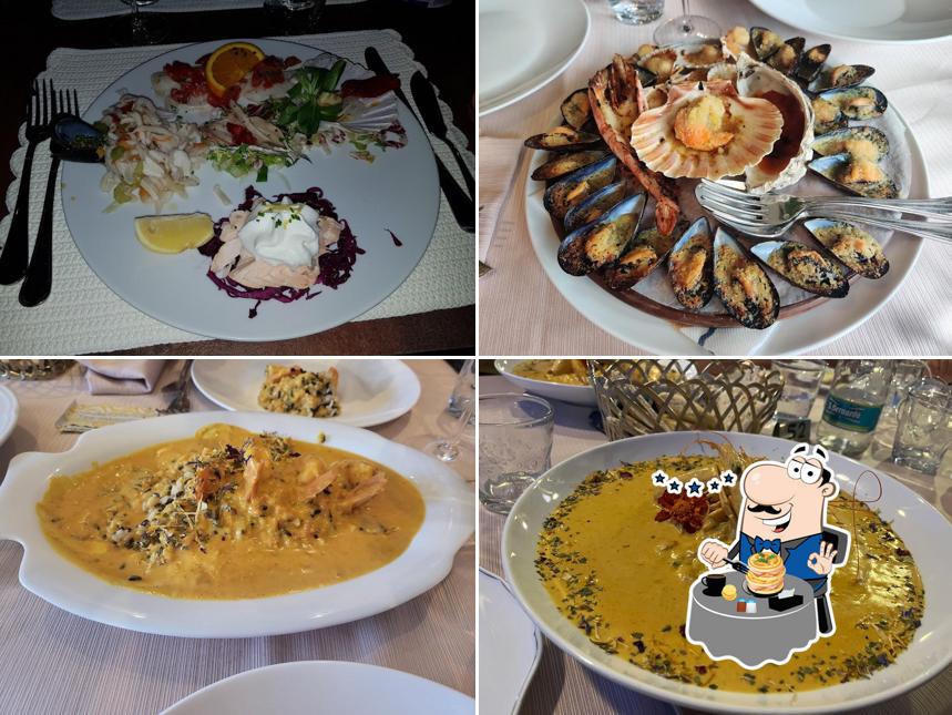 Cibo al Ristorante Da Giuliano al Porto Canale