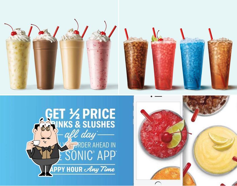 Sonic Drive-In offers a number of drinks