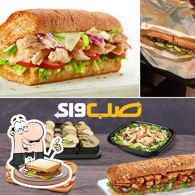 Mangez un sandwich à Subway