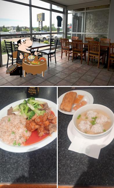 Estas son las fotos que muestran comida y interior en Annie's Restaurant Blackfalds (Chinese & Western)