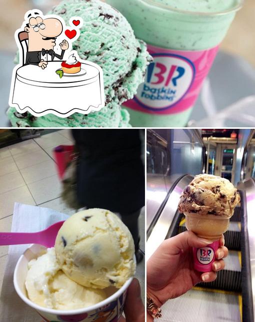 Baskin-Robbins propose un nombre de desserts