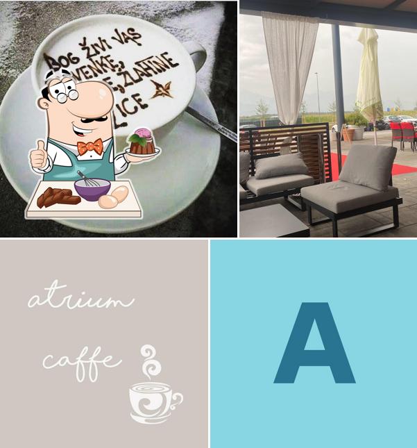 "Atrium Caffe" представляет гостям большое количество десертов